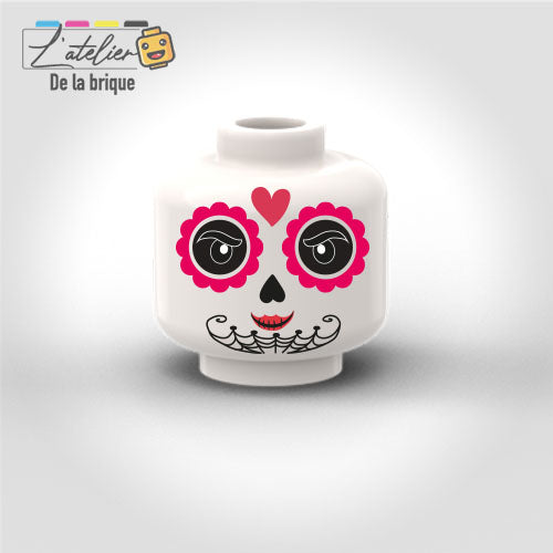 Tête Dia De Los Muertos- 2